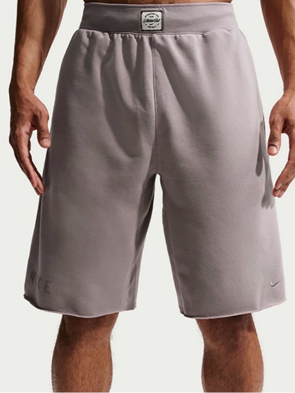 Nike Men's Dri-Fit N.A.C. Fleece Training Shorts 10 In, Large, Medium Purple